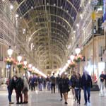 Die Calle Larios, Einkaufs-Strasse von Malaga