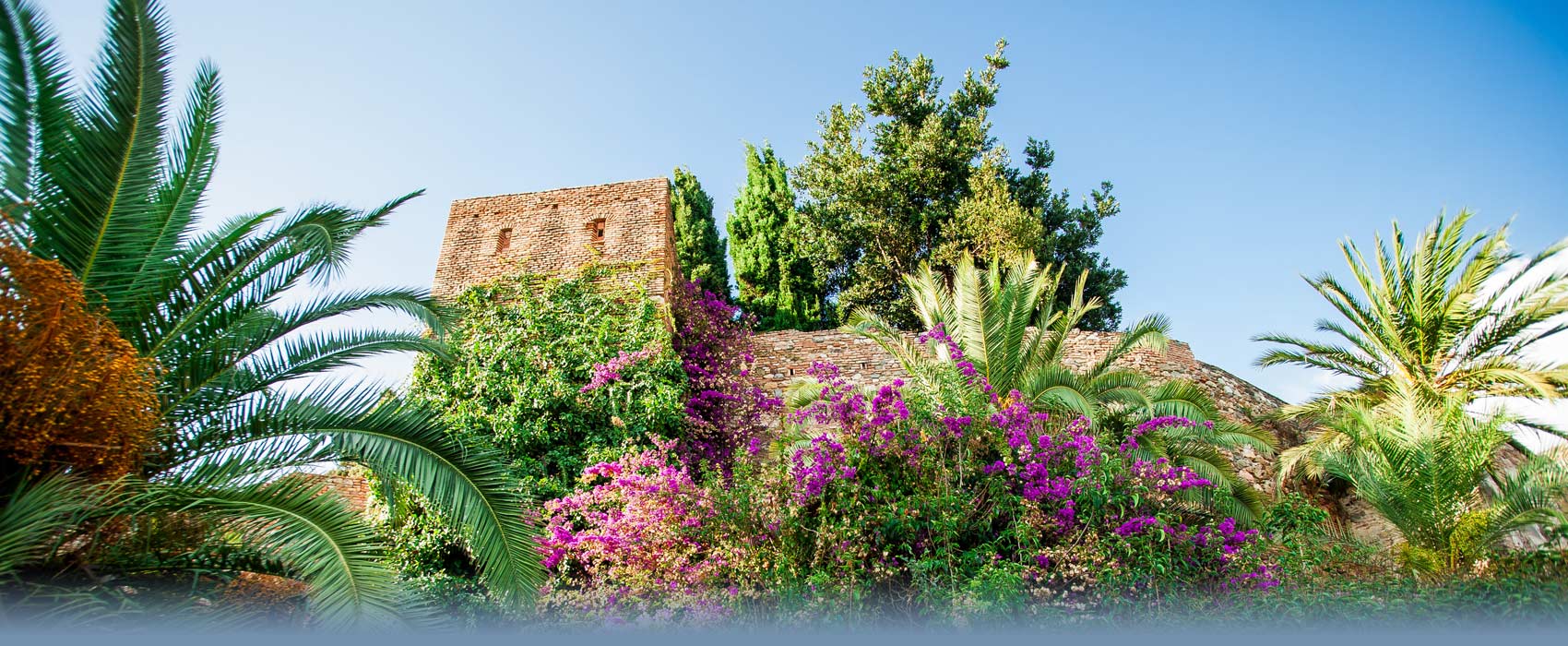 Die Alcazaba von Malaga