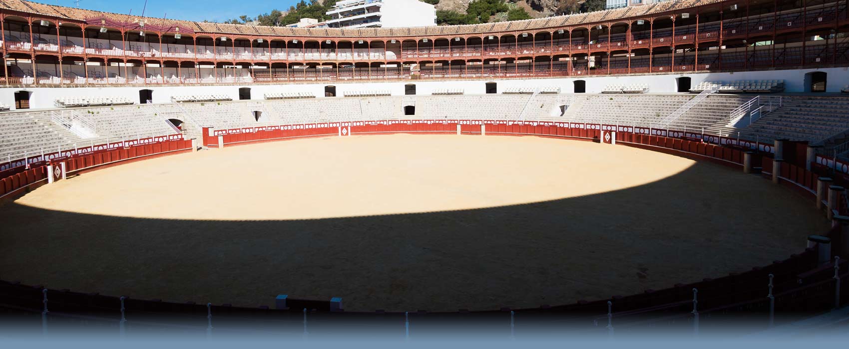 Die Stierkampfarena von Malaga