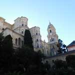 Die imposante Kathedrale von Malaga.