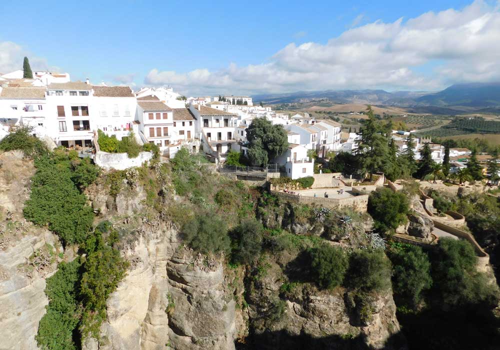 Die Stadt Ronda entstand in den Wirren des Krieges mit den Arabischen Besatzern im 16.Jahrhundert.