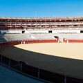 Die Stierkampfarena von Malaga