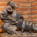 Die Figur eines Lanzenreiters
