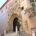 Der Seiteneingang der Kathedrale von Malaga.